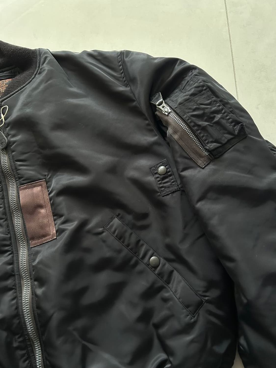 BLACK MA-1 블랙 마-1 상품이미지5