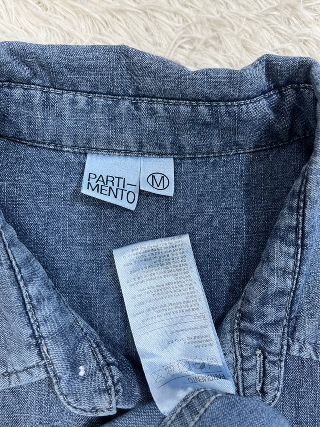 파르티멘토 데님 셔츠/#2992 상품이미지4