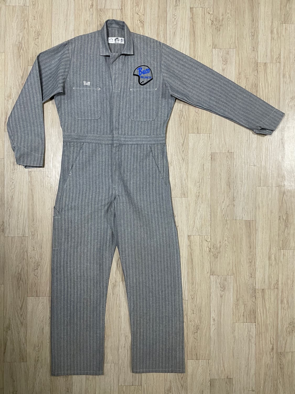 100) 90s 레드캡 부코 헤링본데님 점프수트(데드스탁)RRL&LVC 상품이미지2