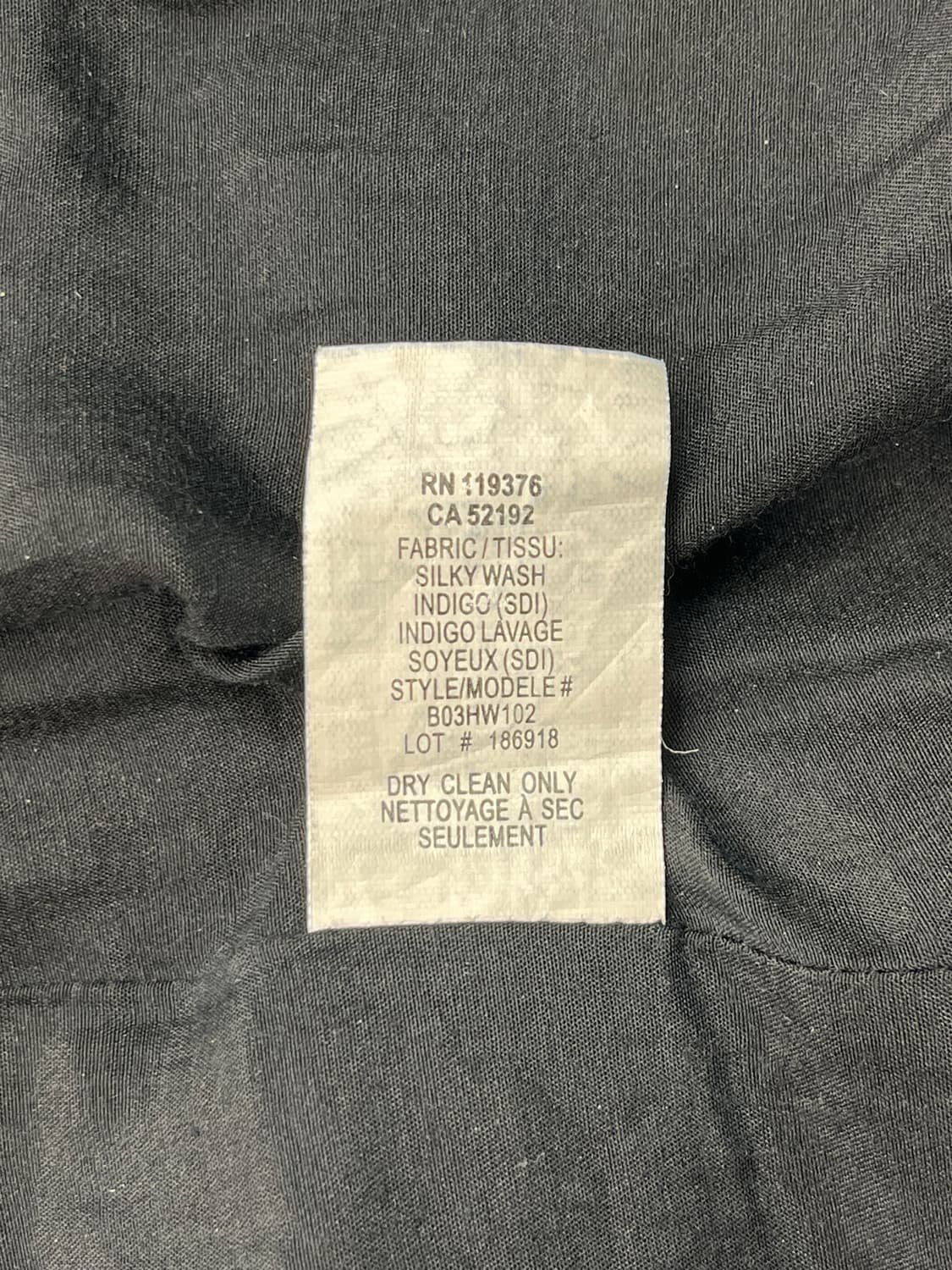 헬무트랭 다이애그널 집 텐셀 자켓 상품이미지8