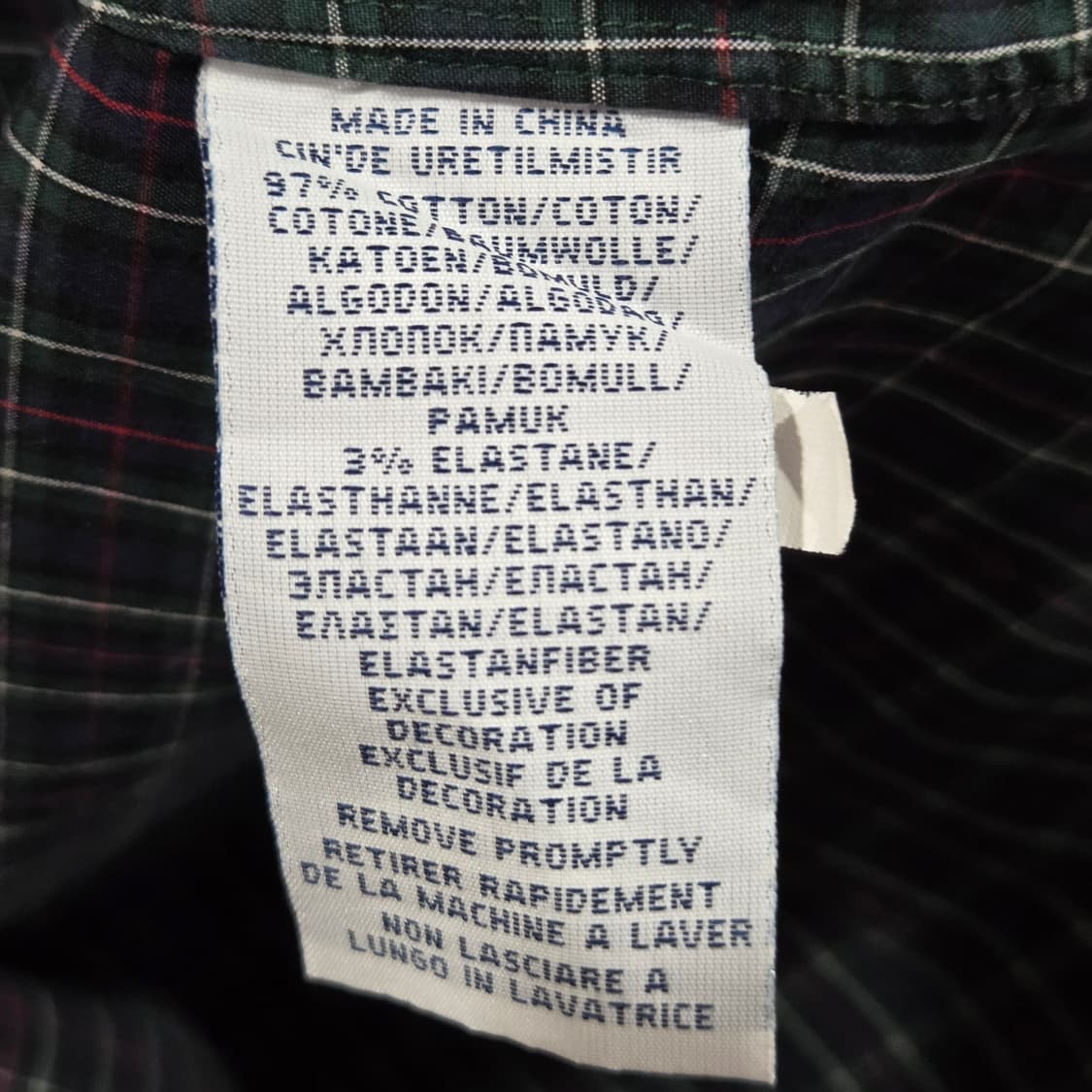 폴로랄프로렌 버튼다운 체크셔츠 15/38 상품이미지4