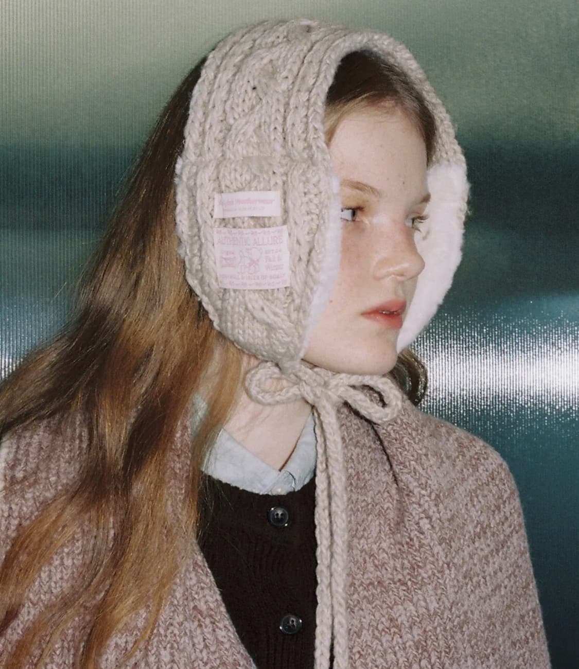 락피쉬웨더웨어 CABLE FUR KNIT EARMUFF 트루퍼 그레이 상품이미지1