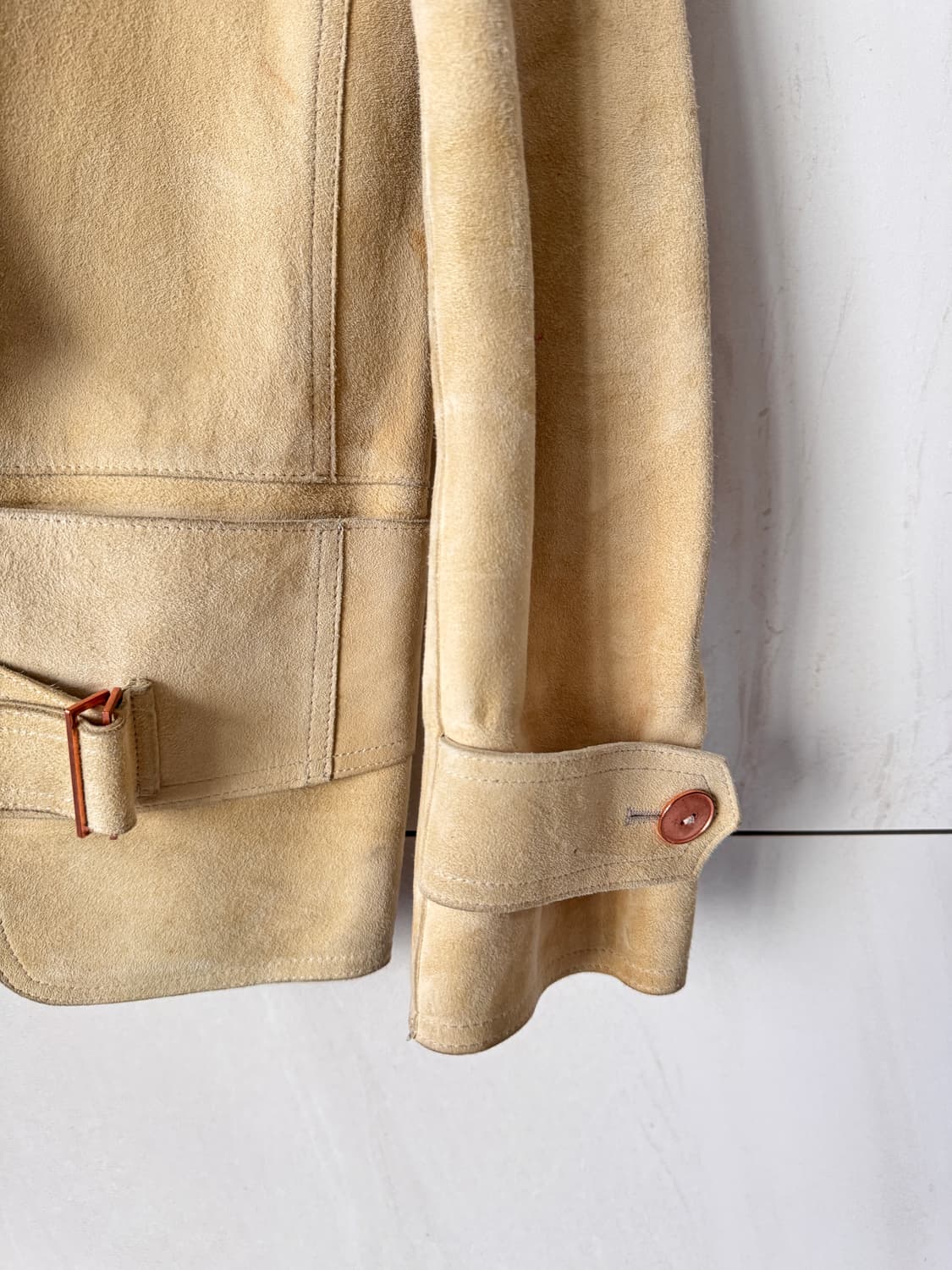 ALEXANDER WANG 스웨이드 자켓 베이지 Size 2(55,66사 상품이미지4