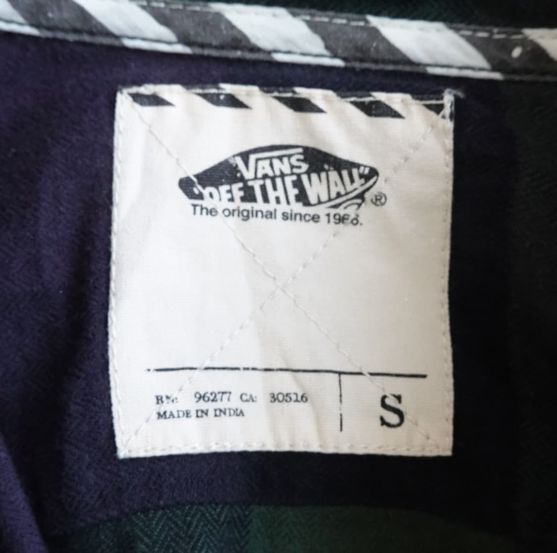 반스 블랙워치 체크 셔츠 1978 상품이미지4