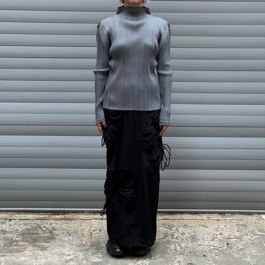 Pleats Please Gray Long Sleeve Top 상품이미지7