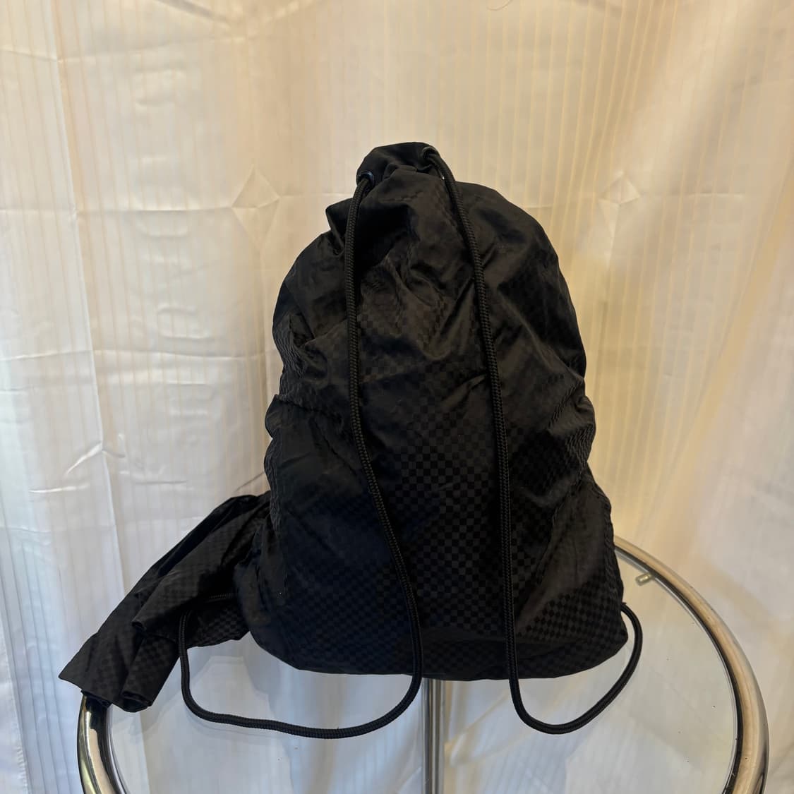 오픈yy 체크 노티드 백팩     상품이미지3