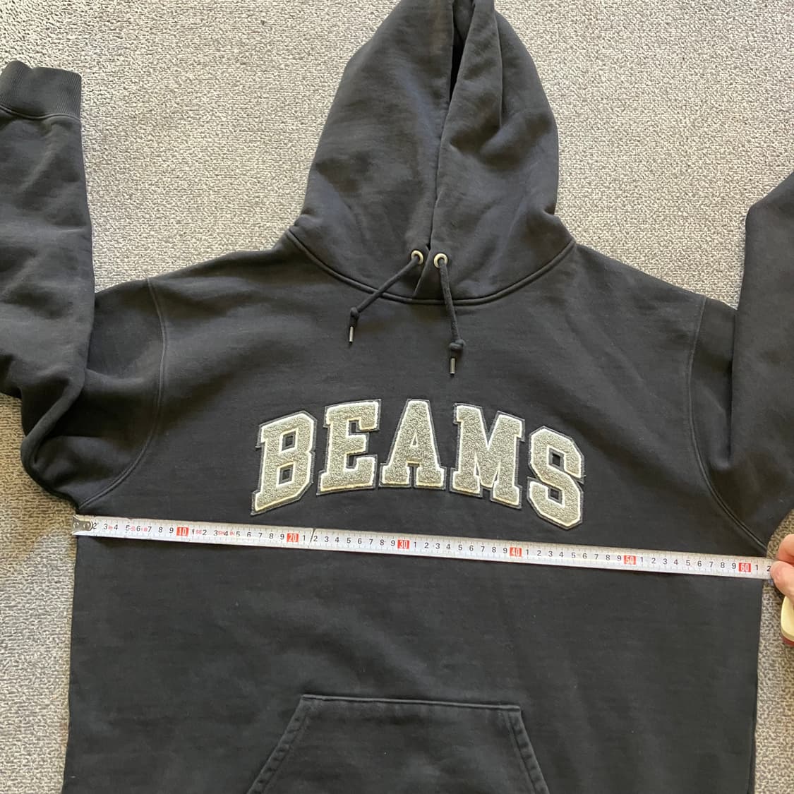 169 빔즈 로고 후드티 상품이미지4