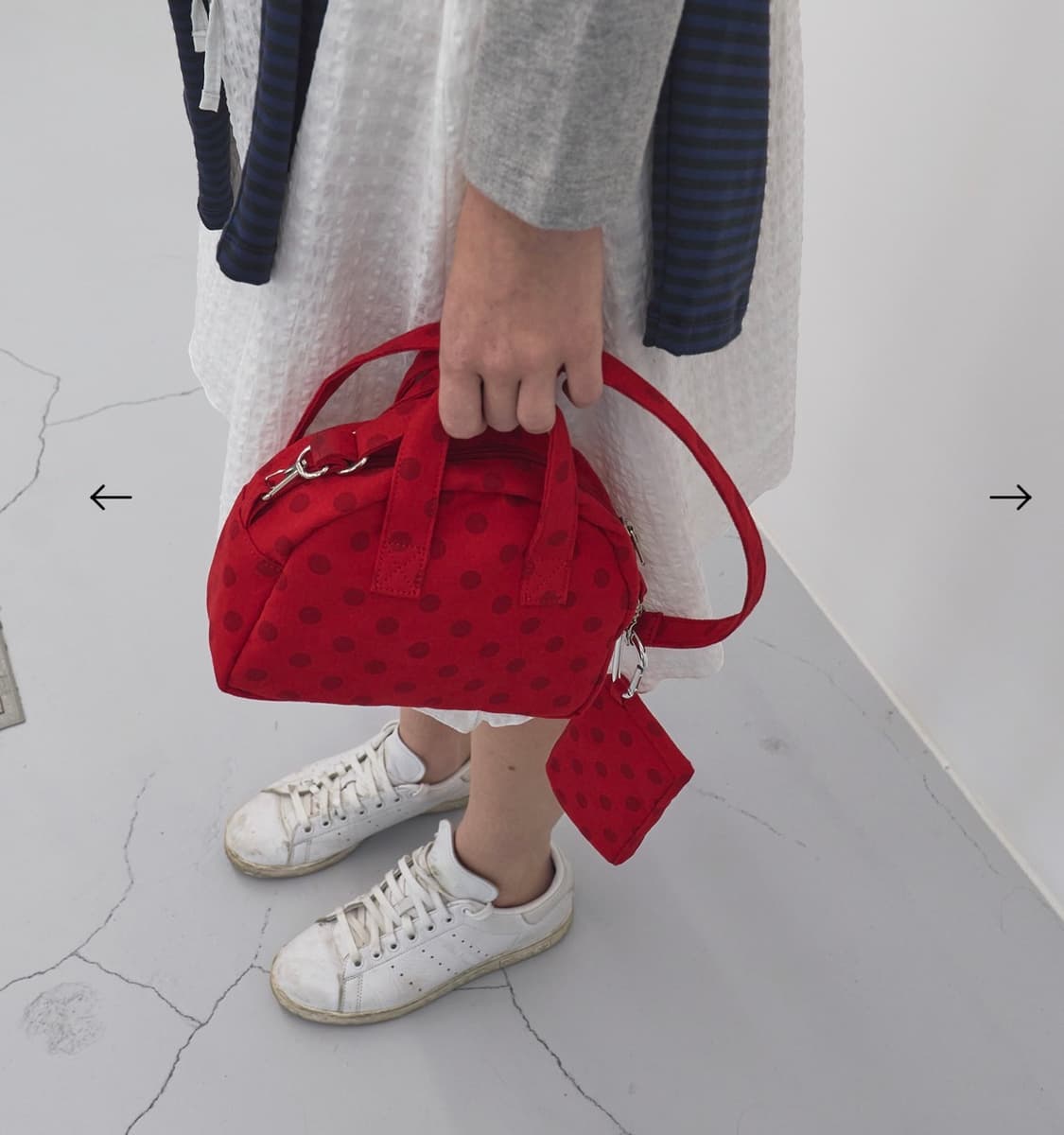 엔조블루스 도트 크로스백 상품이미지3