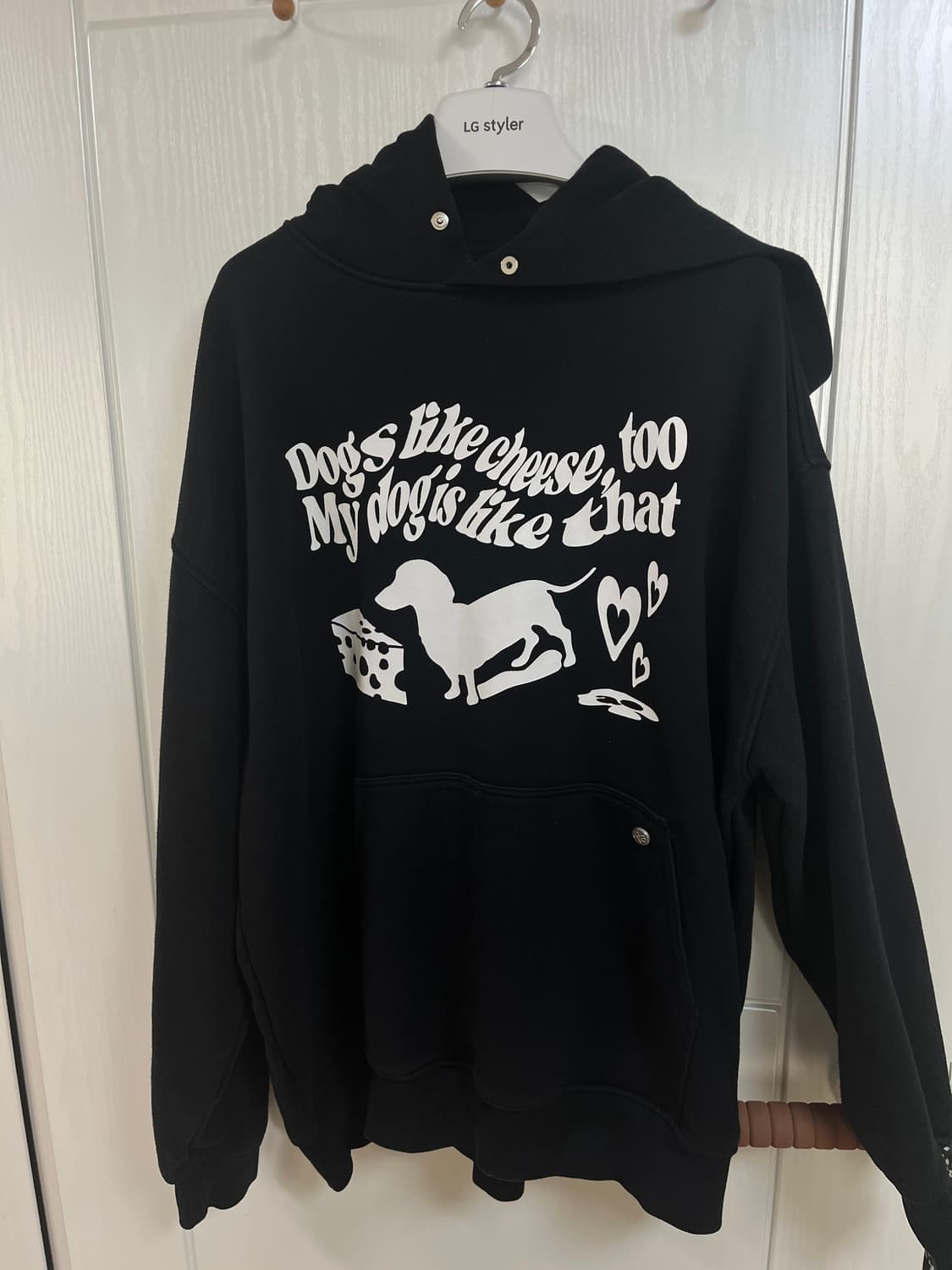 무신사 애드오프 후드티셔츠 100~105 상품이미지5