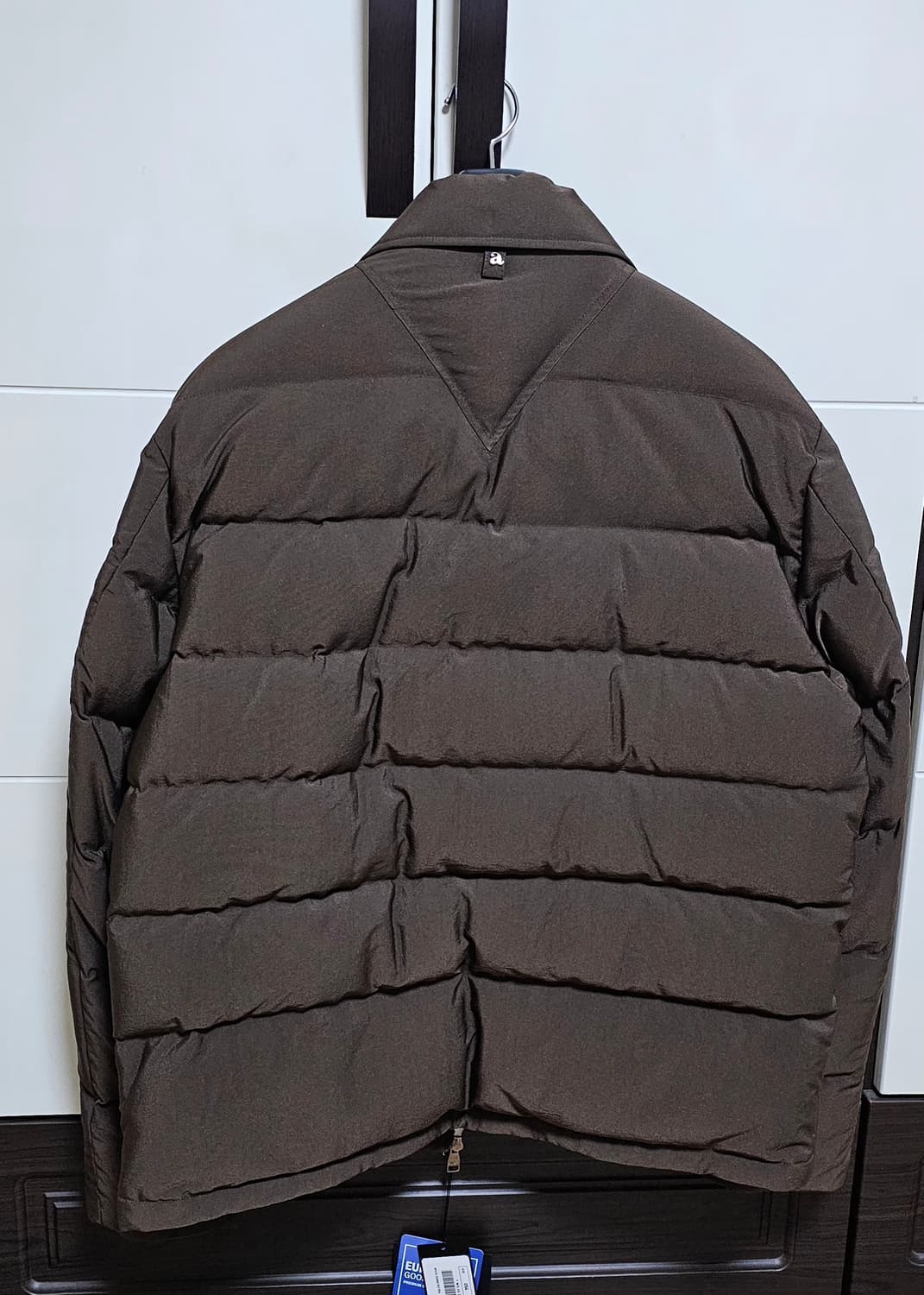 [새상품]알레그리 24FW 다크브라운 구스다운패딩 54사이즈 상품이미지3