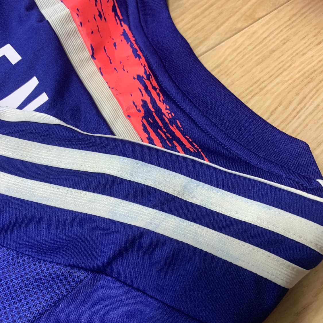 95)Adidas 아디다스 일본 14~15국가대표 엔도 축구 반팔 유니폼 상품이미지5
