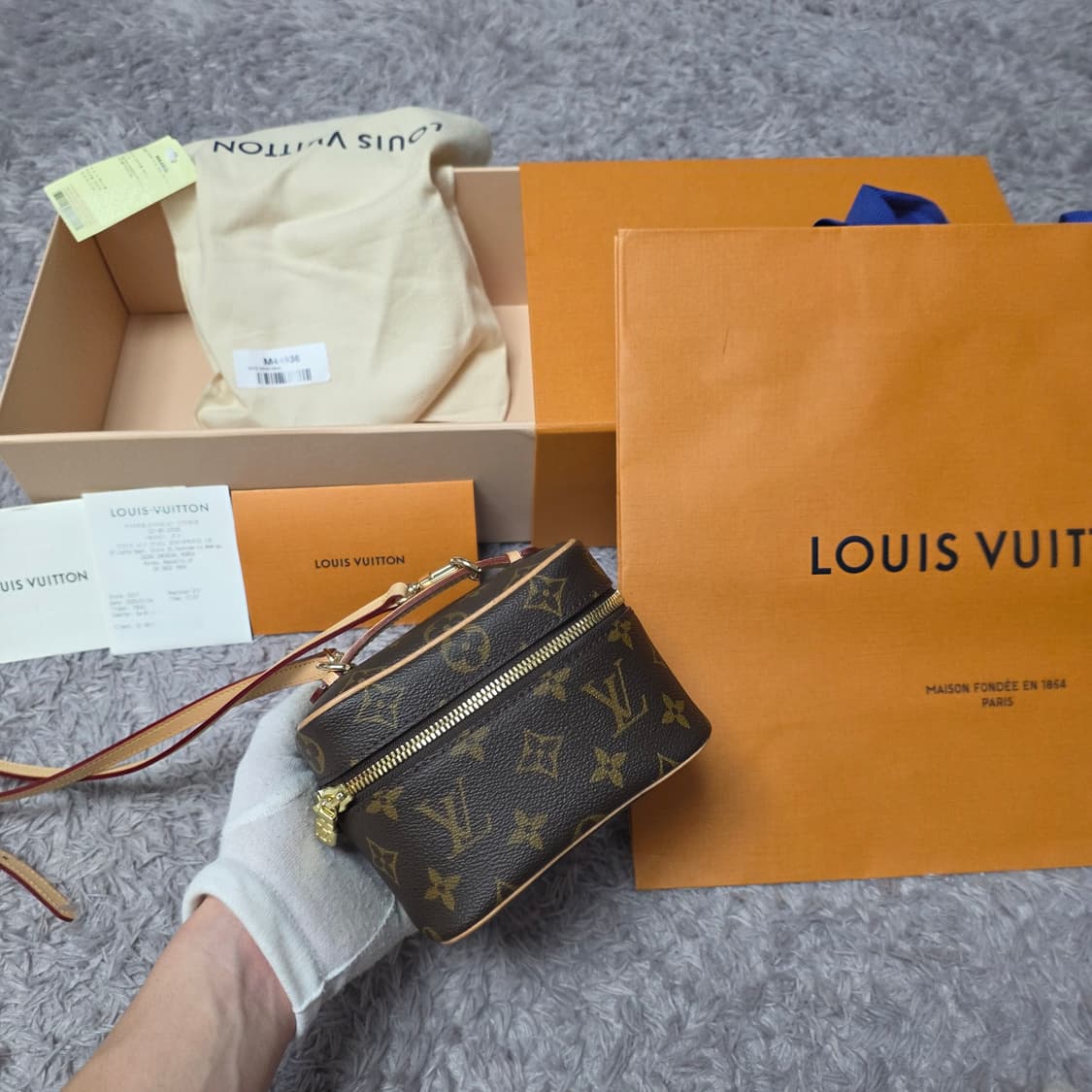 {클로젯}[완신 백화점 풀구성+영수증]루이비통 니노나스 백 상품이미지2