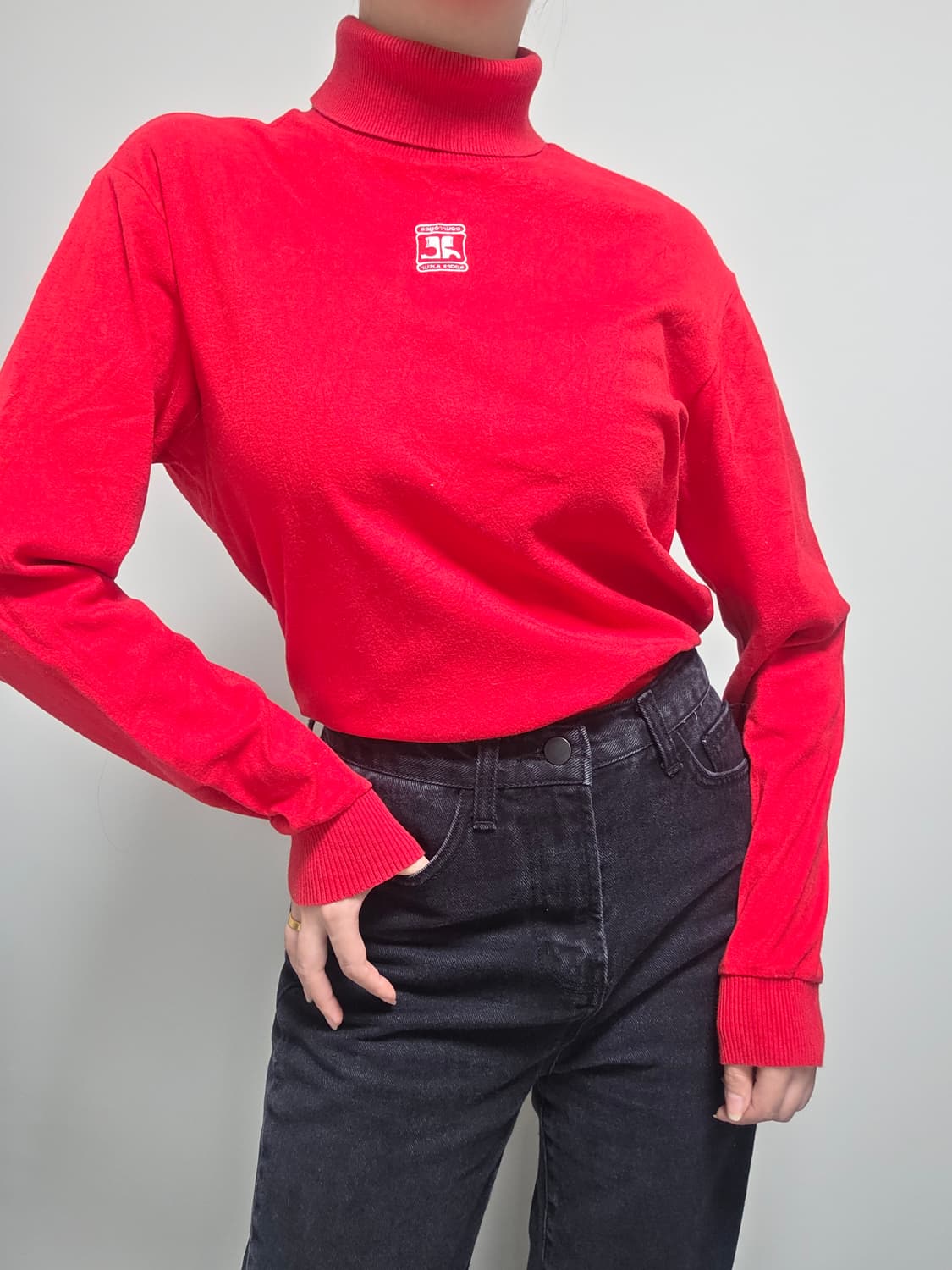 Courreges / 레드 터틀넥 상품이미지6