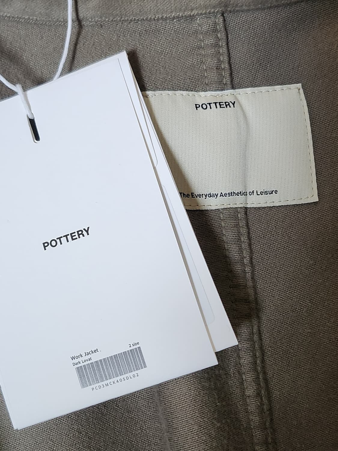 [2] 포터리 몰스킨 워크자켓 다크 러벳 상품이미지3