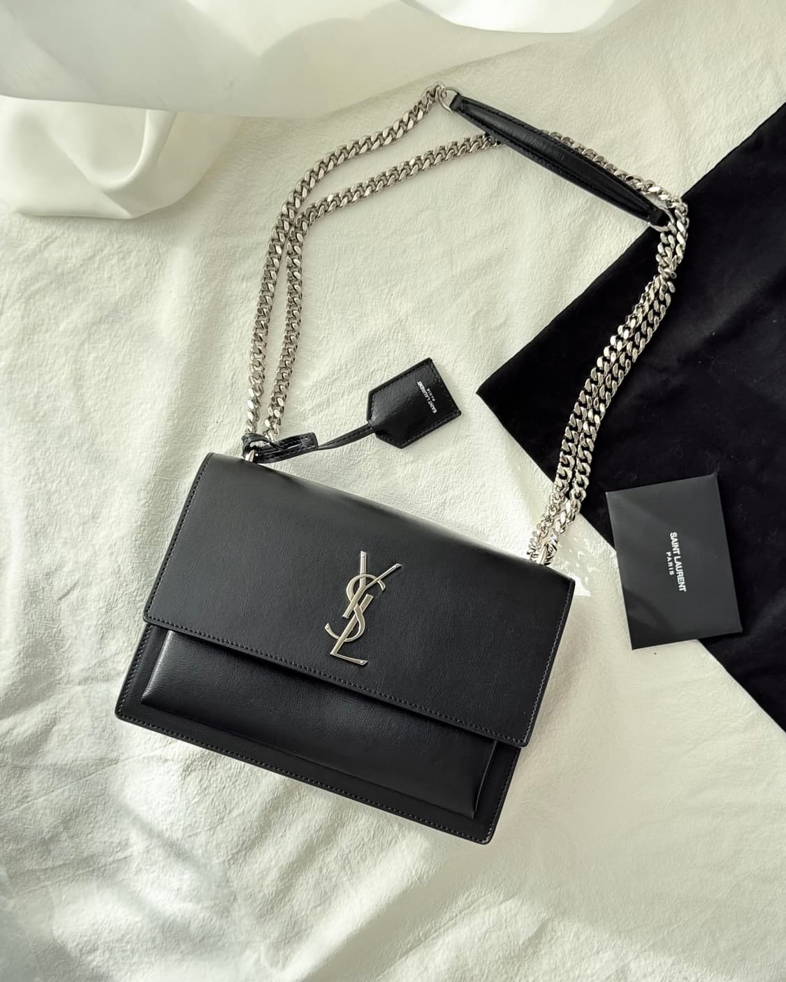 생로랑 선셋 백 미디엄 상품이미지1