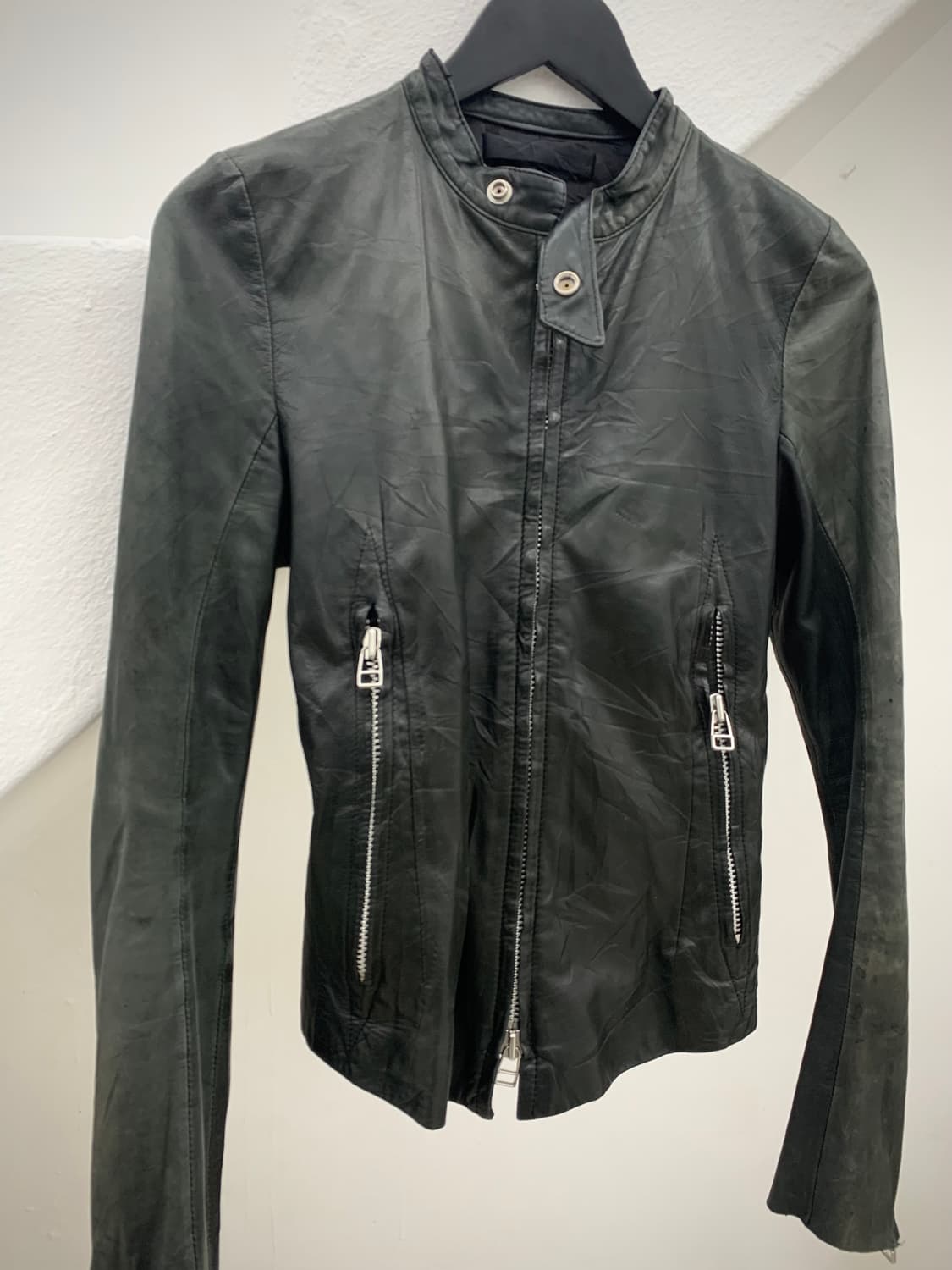 Ekam single leather jacket   상품이미지7