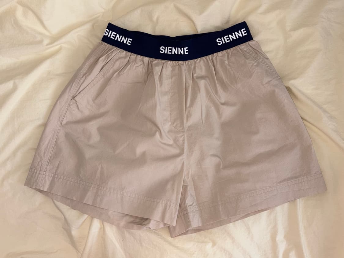 시엔느 밴딩 박서 팬츠 베이지 Banding boxer pants 상품이미지1