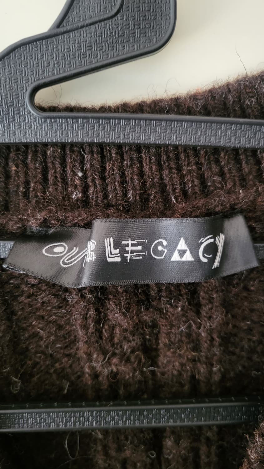 아워레가쉬 버튼브이넥울니트조끼 상품이미지2