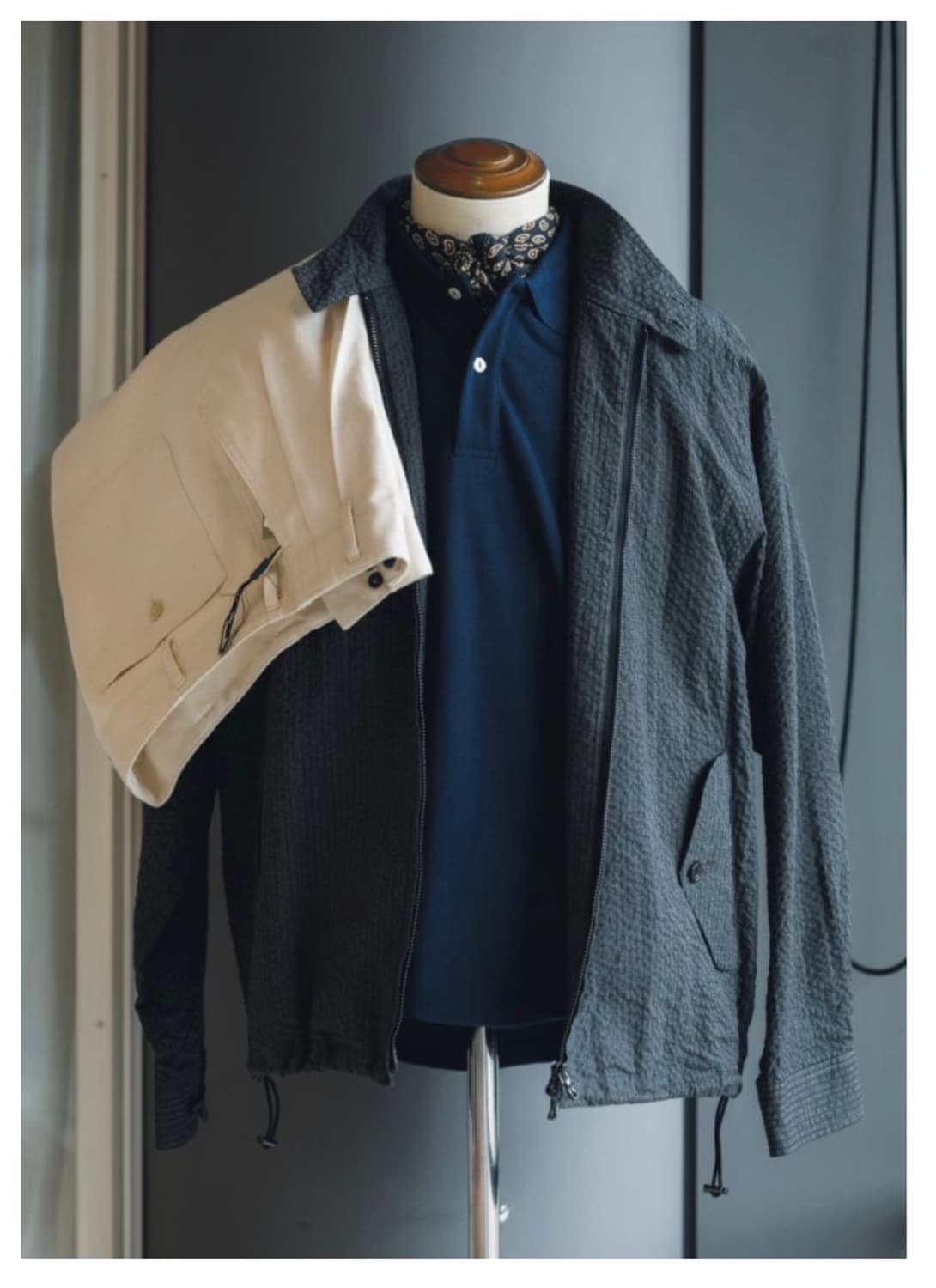 Auberge STEPHANE 스윙탑 자켓 블랙 상품이미지10