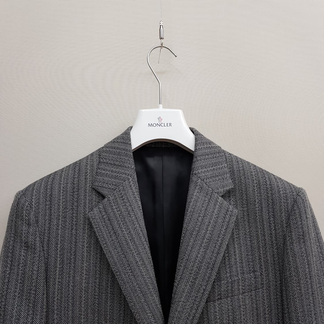 한섬 시스템 SYSTEM 2021 헤링본 울 블렌드 자켓 95사이즈 상품이미지2