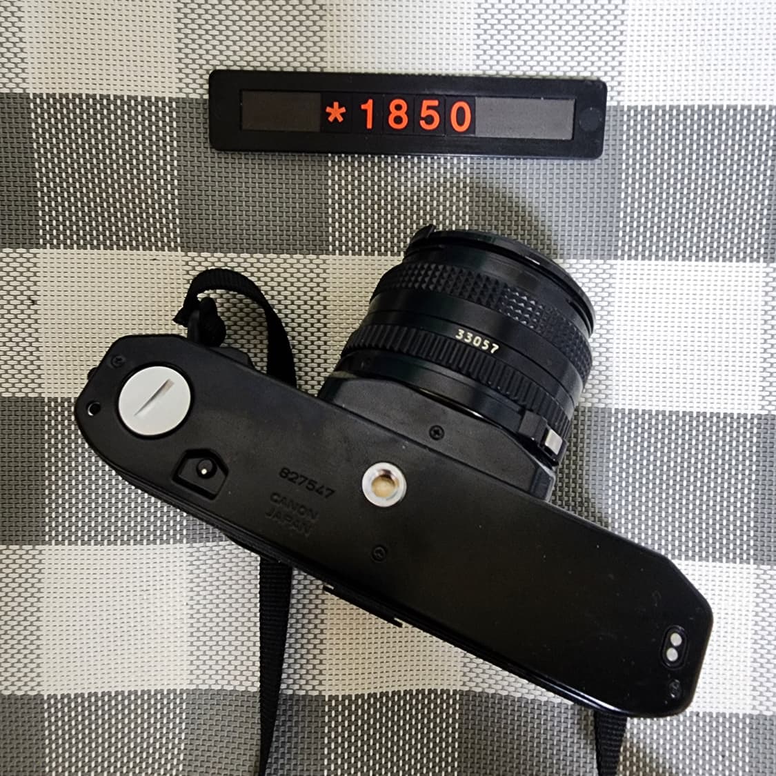 캐논 AV-1 블랙바디 1대 2 단렌즈 필름카메라 상품이미지5