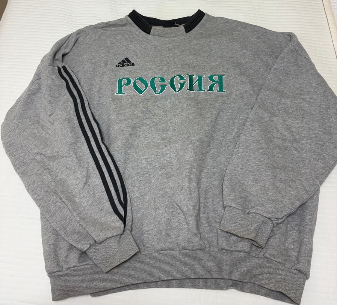 고샤 아디다스 스웻셔츠 맨투맨 그레이 / XL 상품이미지1