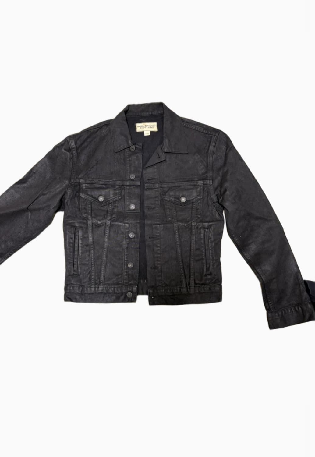 폴로 랄프로렌 데님 앤 서플라이 왁스 코팅 데님 트러커 자켓 상품이미지1