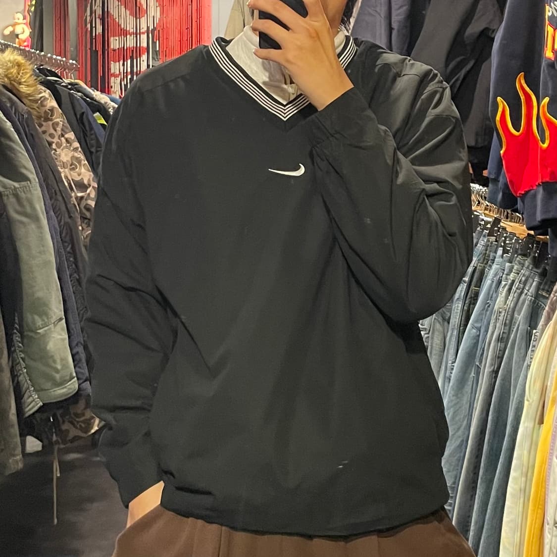 [IM] Nike 나이키 블랙 웜업 상품이미지1