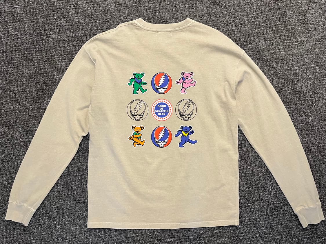 [100] 그레이트풀 데드 댄싱베어 롱슬리브 L  상품이미지4