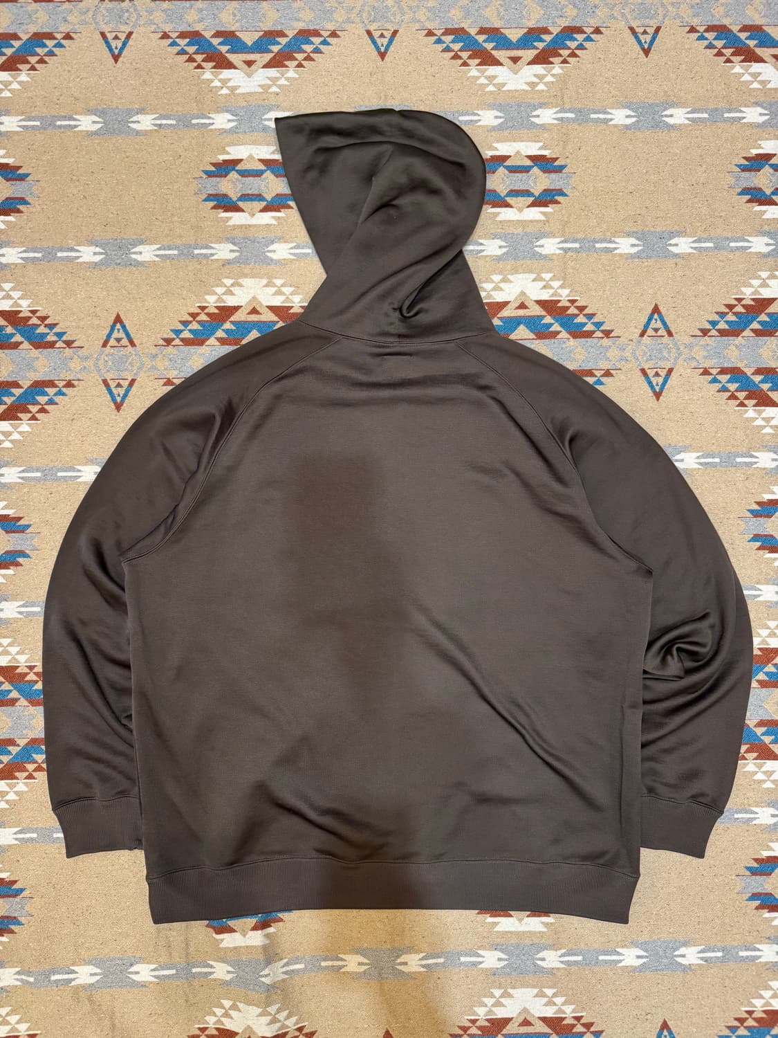 [XL] 니들스 로고 저지 후드 집업 브라운 상품이미지6