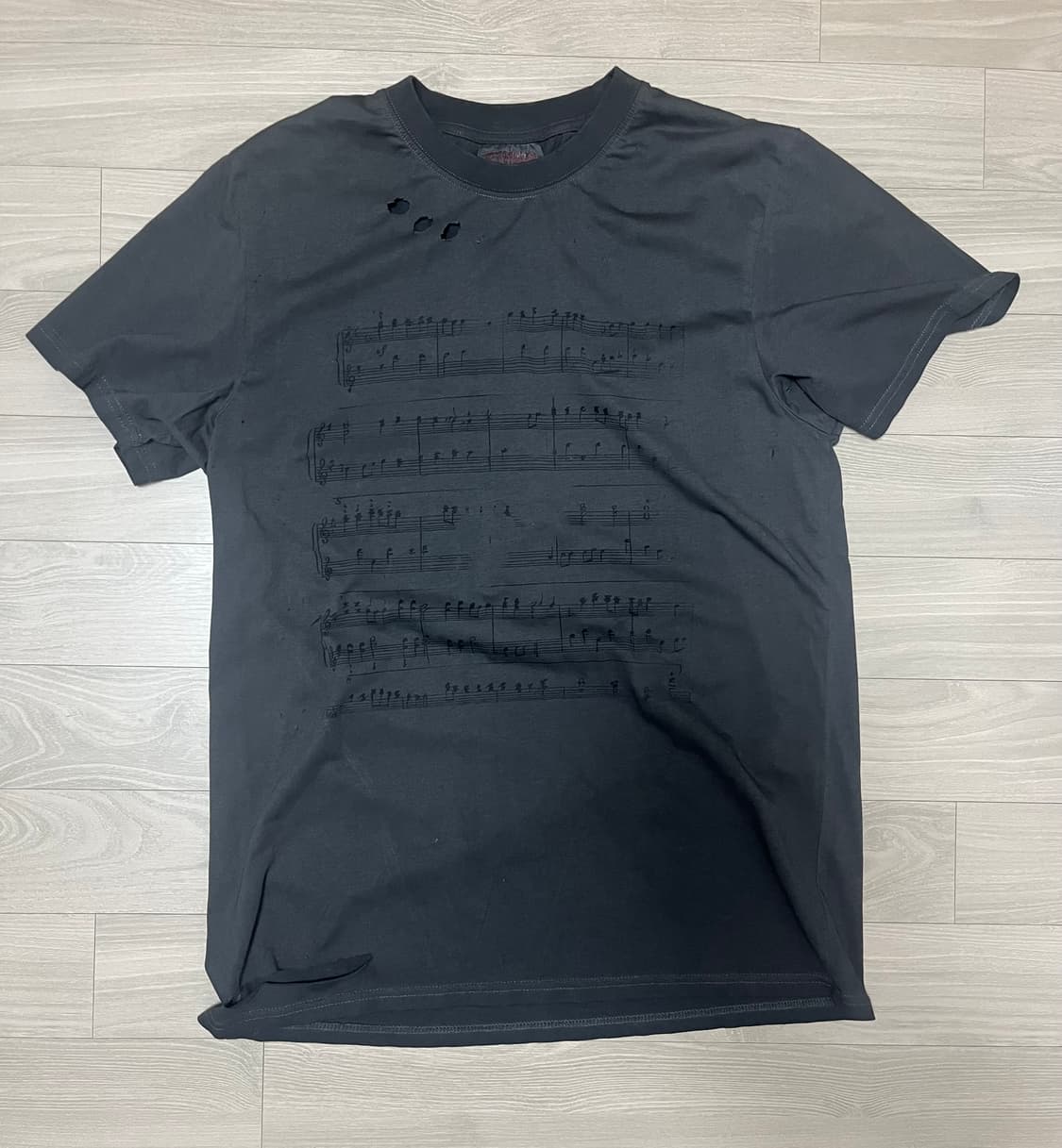 음표 반팔티 상품이미지1