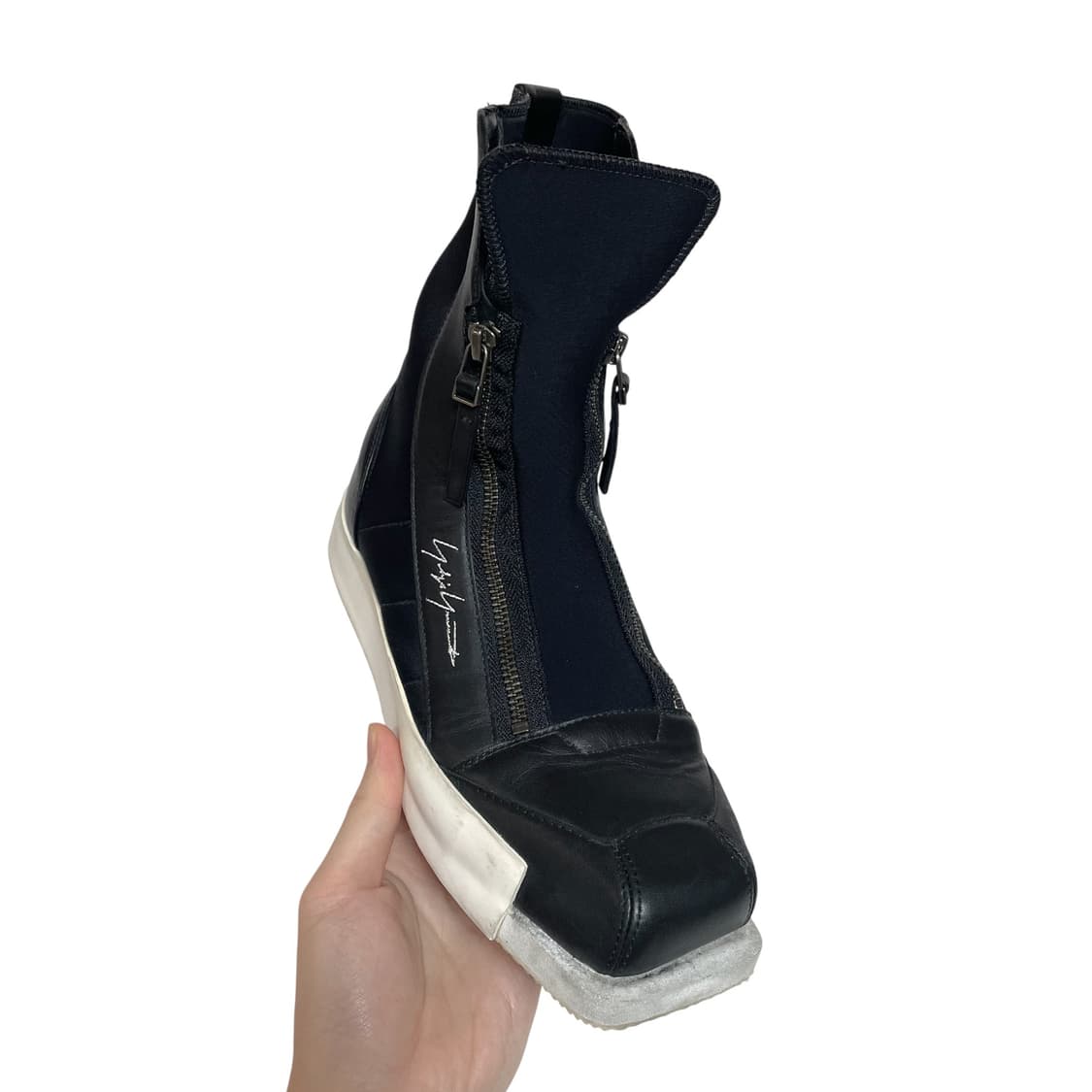 요지 야마모토 스퀘어 지퍼 부츠 2016fw 상품이미지6