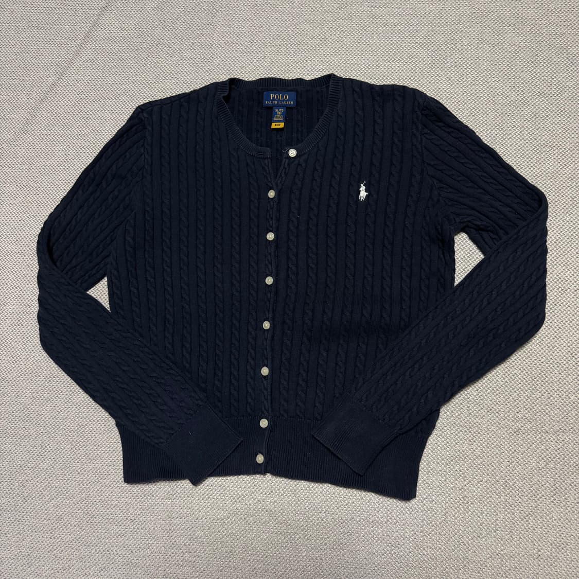 폴로 랄프로렌 케이블 니트 가디건 상품이미지1