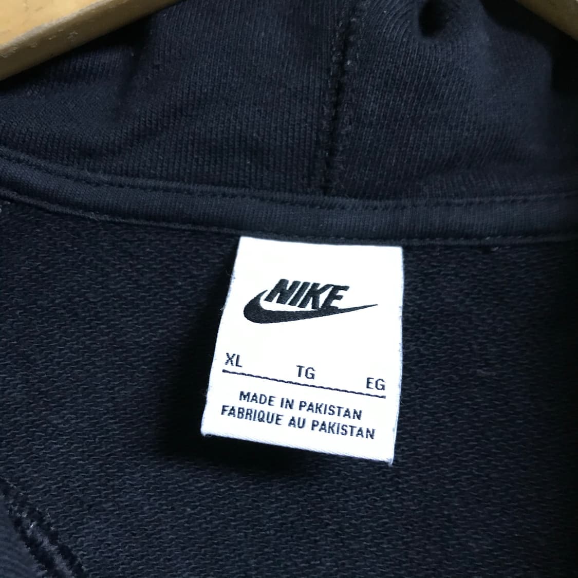 나이키 신형라인 면코튼 반집업 상품이미지3