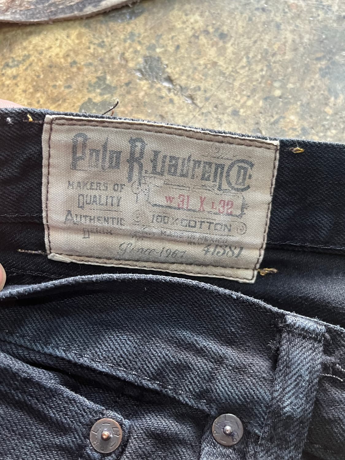 Polo Ralph Lauren Hampton Denim Pants 상품이미지9
