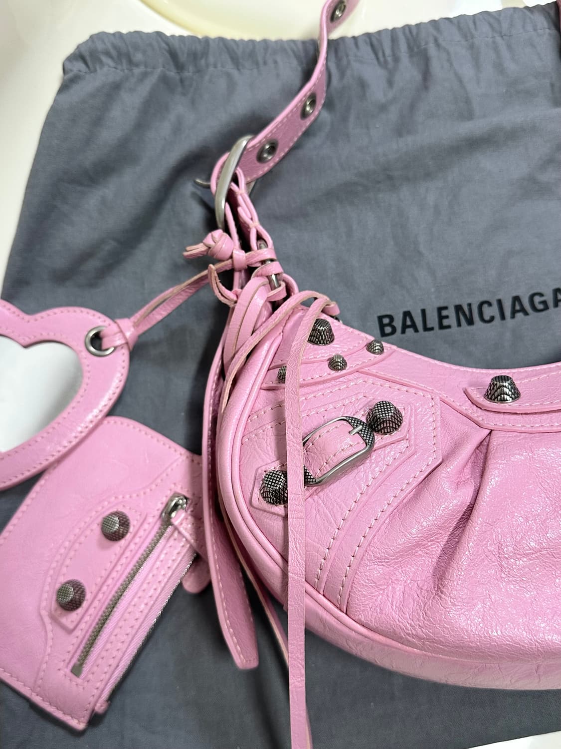 [A+ 정품] 발렌시아가 르카골 핑크 xs 상품이미지4