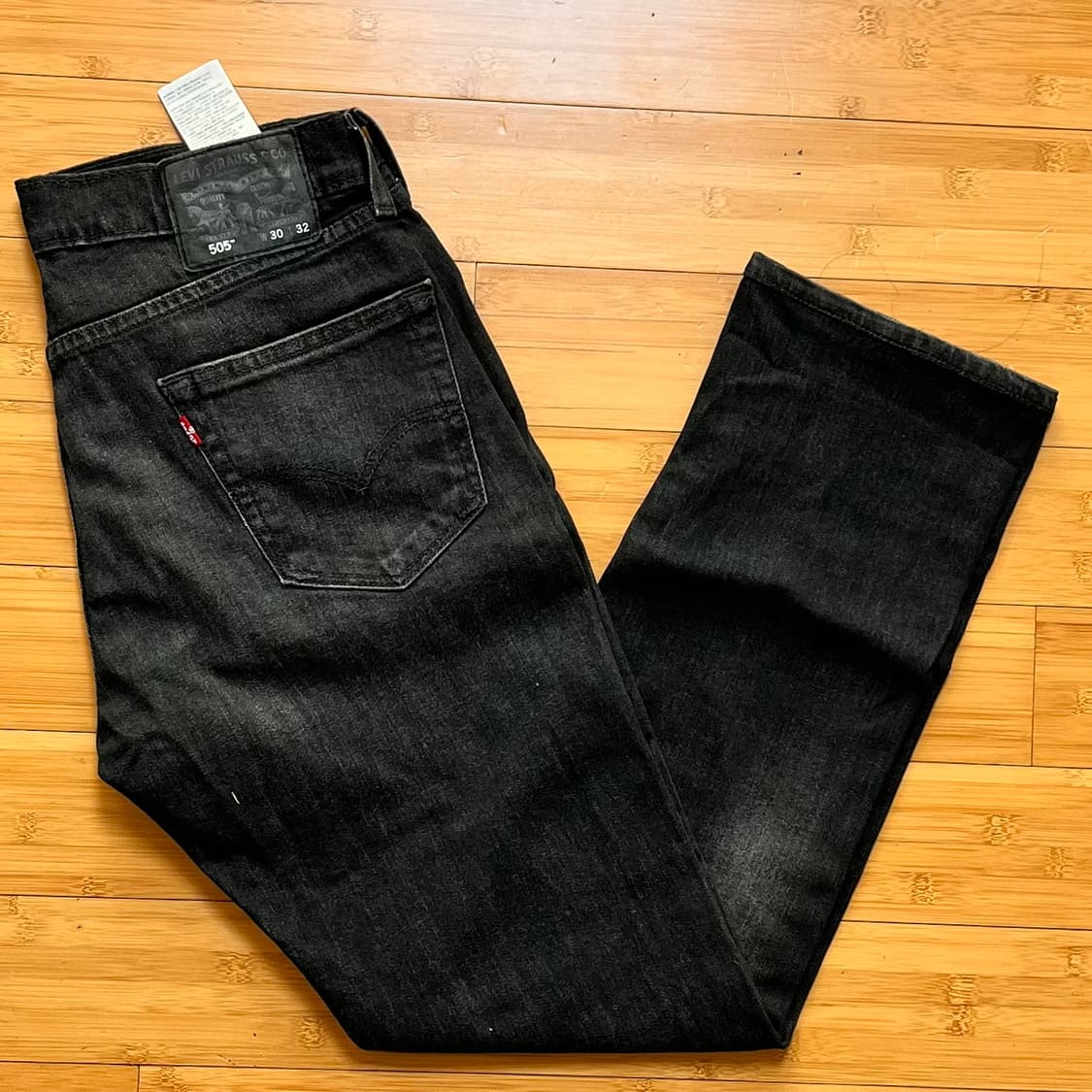 리바이스 505 블랙진 데님팬츠 W30 L32 상품이미지1