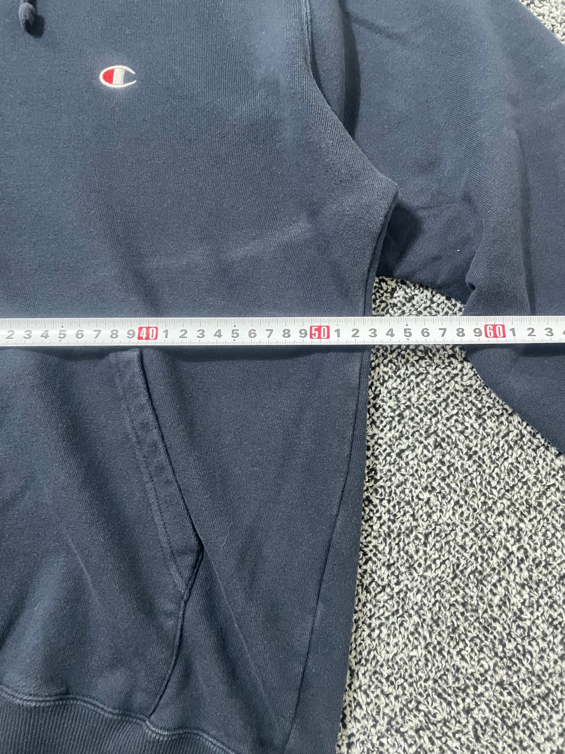 빈티지9. 챔피온 리버스위브 스몰로고 후드티 후디 스웻 블랙 상품이미지6