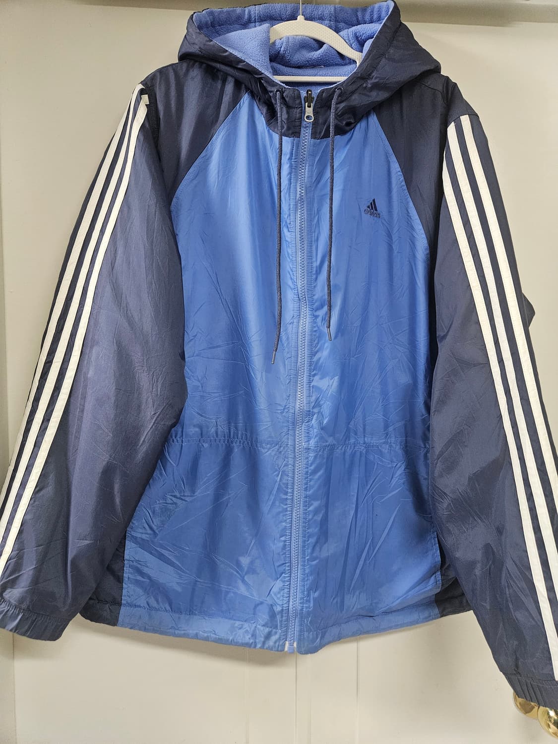 아디다스 빈티지 리버시블 양면 후드 자켓 (L사이즈) 상품이미지1