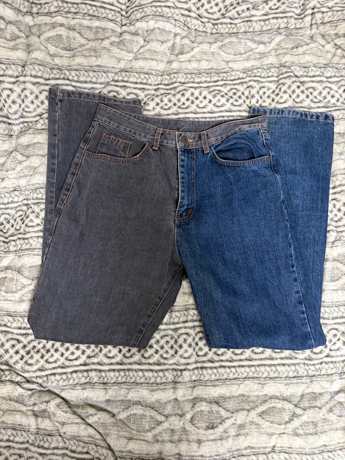 thisisneverthat 언발란스 투톤 데님 M 상품이미지3