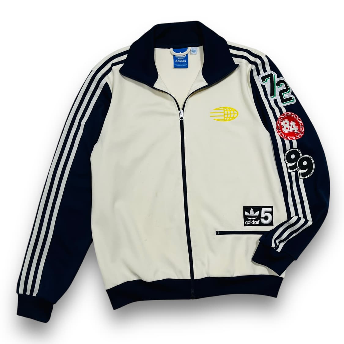 아디다스 프렌치 다중 패치 올드스쿨 트랙탑 져지 상품이미지2