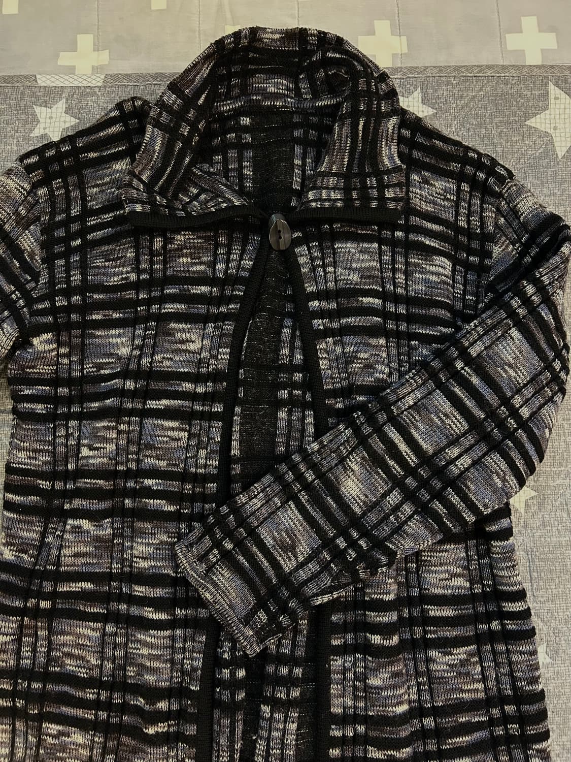 원버튼 니트 가디건 상품이미지2