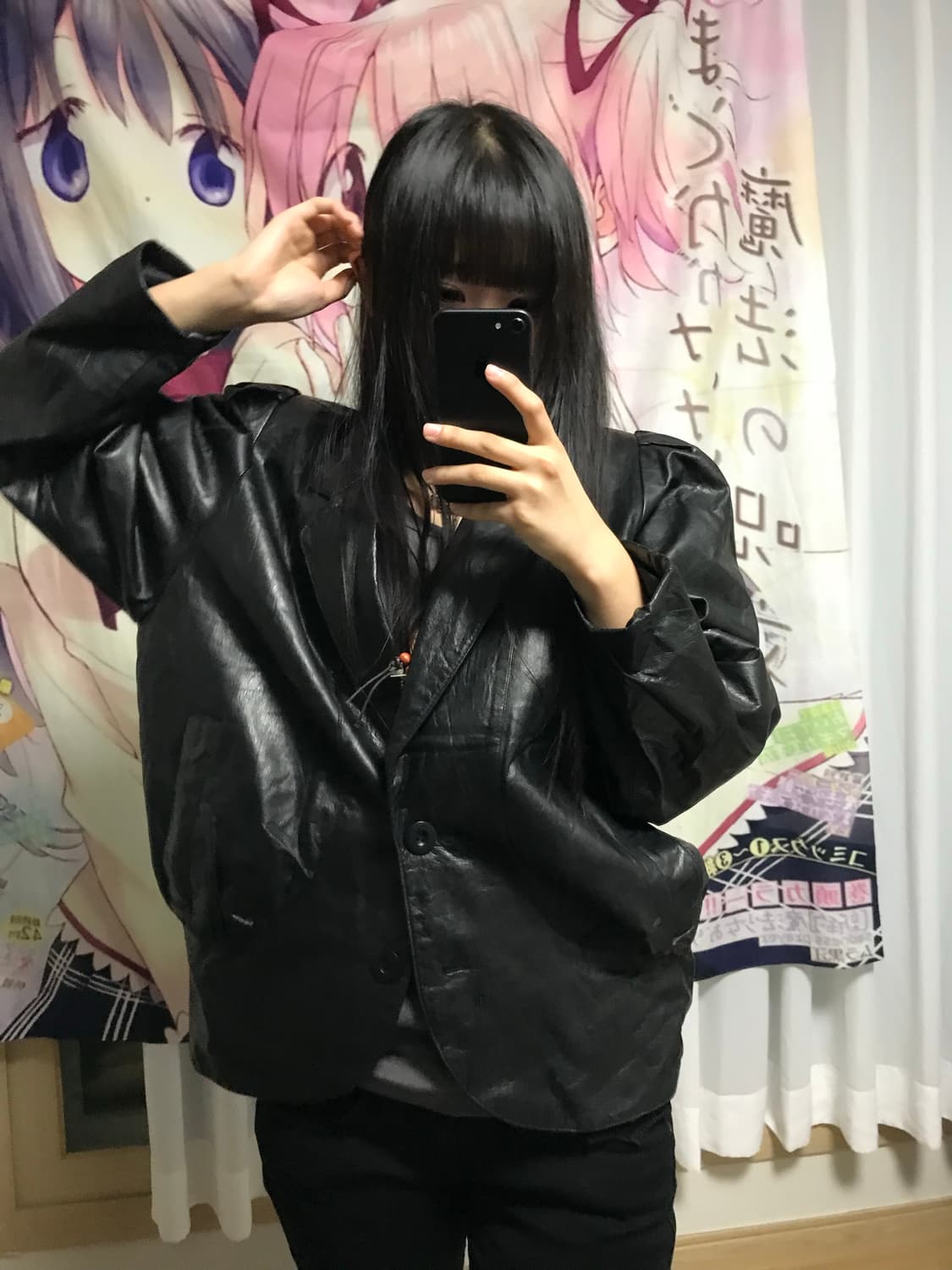 퍼프 레더 블레이저 상품이미지4