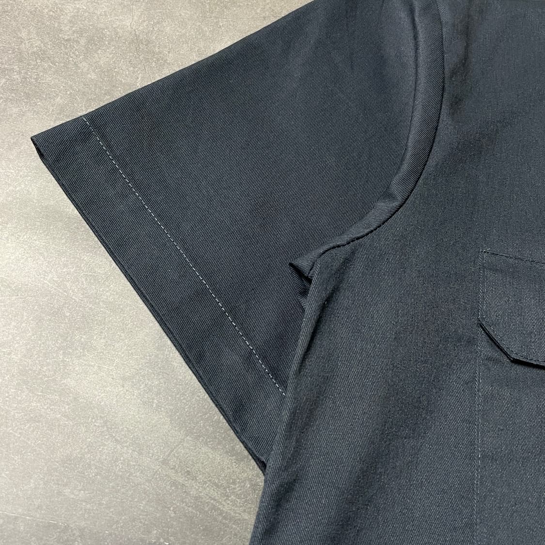 DICKIES 디키즈 빈티지 네이비 반팔 워크 셔츠 A00928 상품이미지5