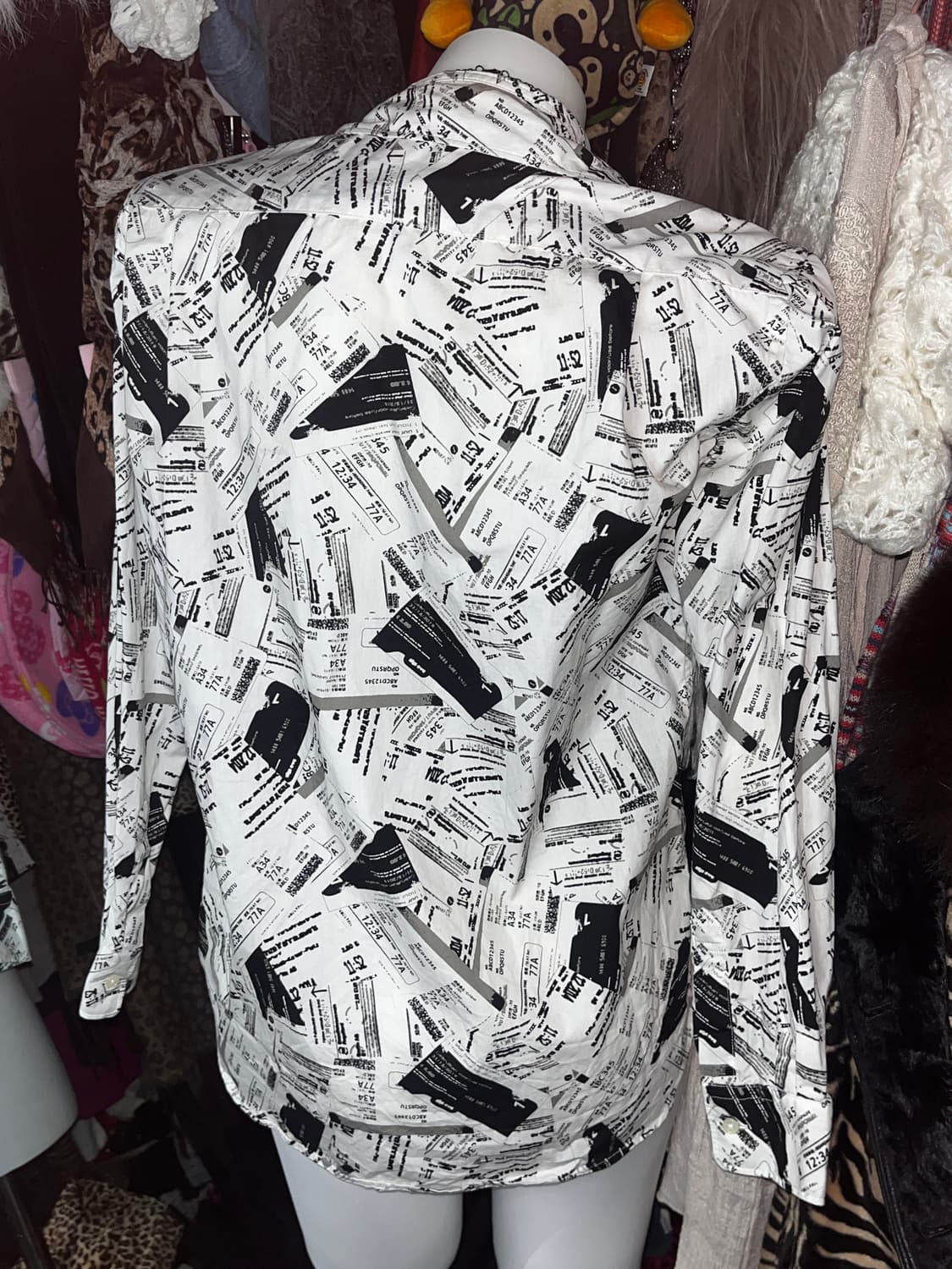  vkei punk 프린팅 셔츠 상품이미지3