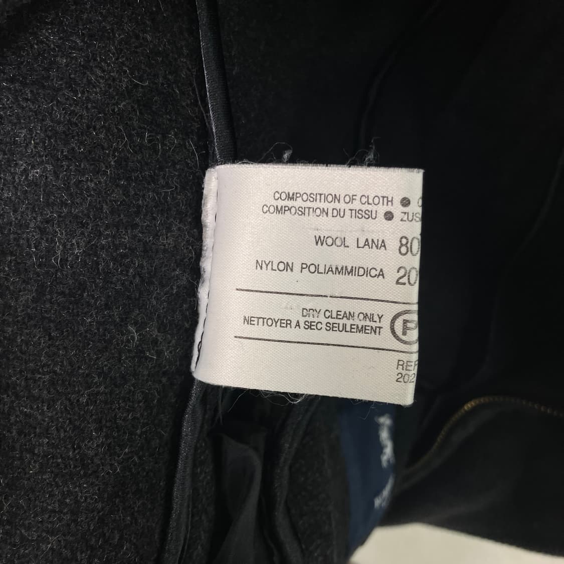 버버리 런던 울 하이넥 코트  상품이미지8