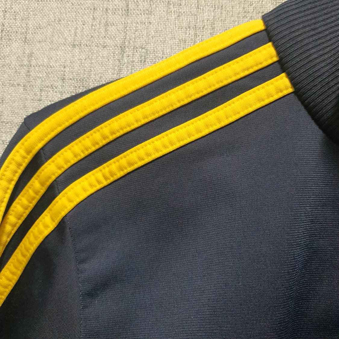 아디다스 네이비/옐로우 스트릿 다이버 트랙탑 져지 상품이미지4