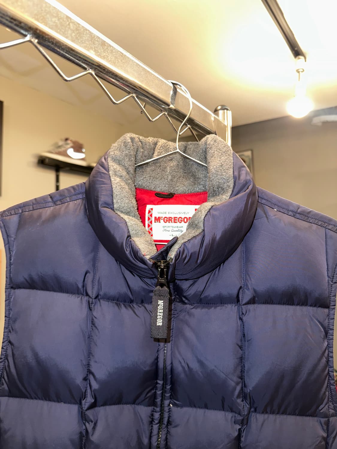 90‘s Mcgregor quilted line padded vest 상품이미지4