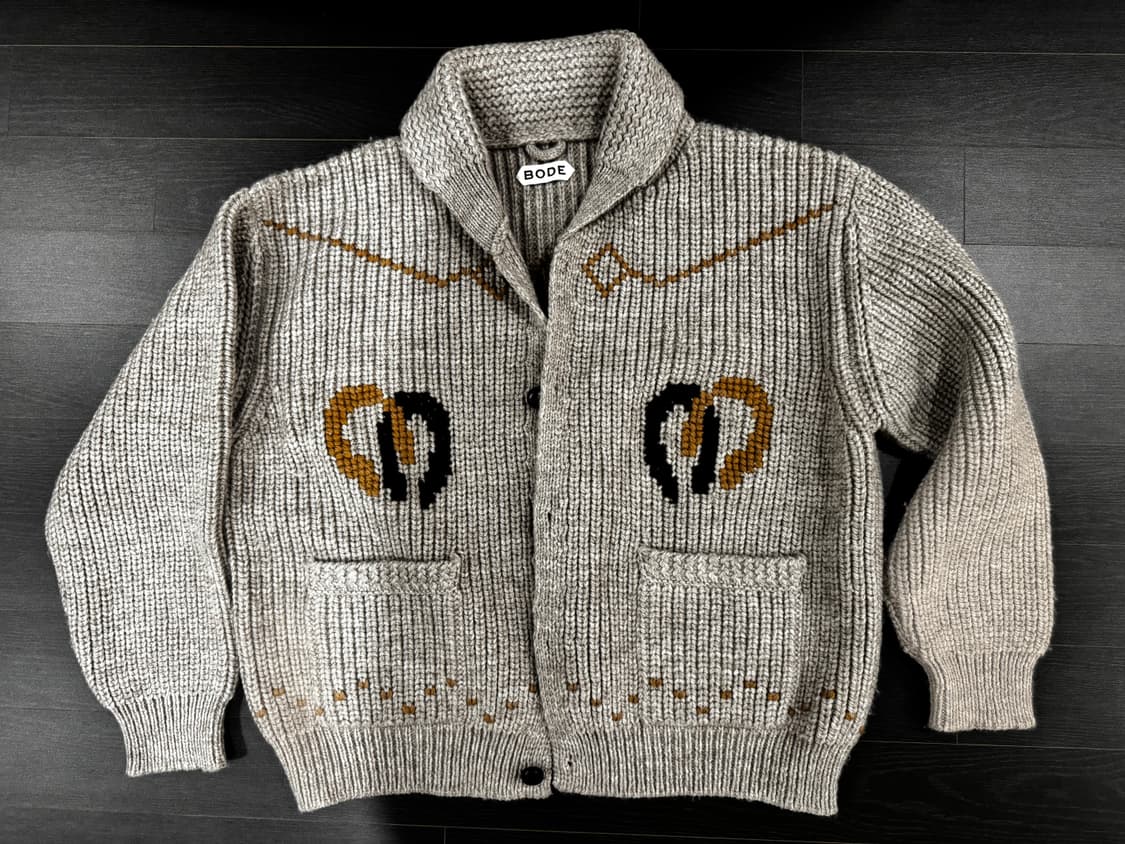 보디 포니 가디건 L 상품이미지1