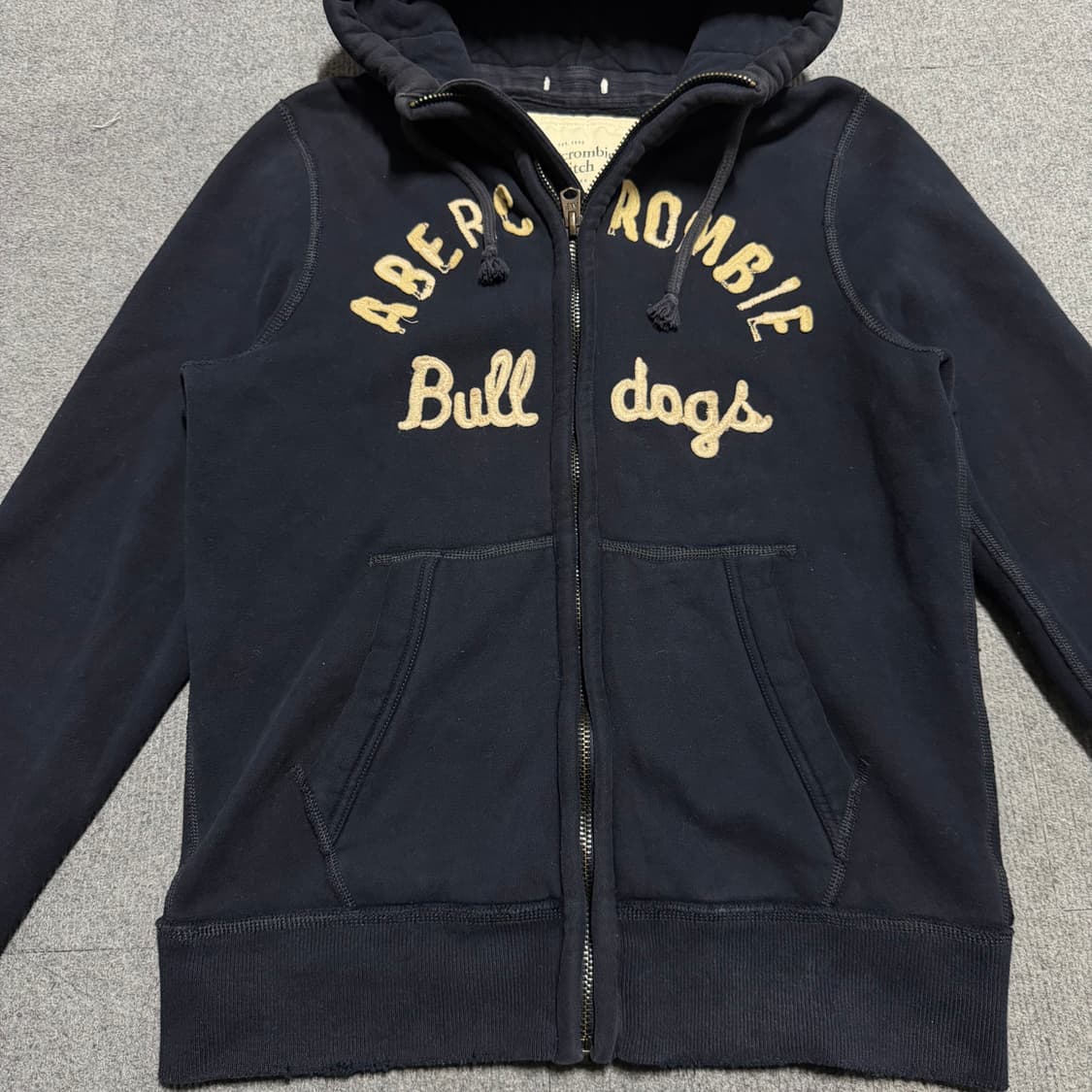 아베크롬비 네이비 후드집업 M 상품이미지2